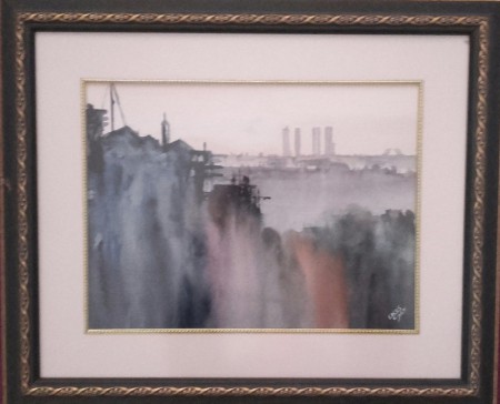 Reflejos en el agua .. (vendido).